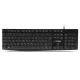 Клавиатура проводная SVEN KB-S305, USB, 105 кнопок, черная, SV-018801