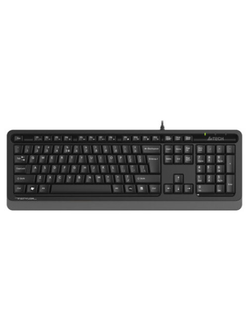 Клавиатура проводная A4TECH Fstyler FKS10, USB, 104 кнопки, черная, 1530187