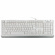 Клавиатура проводная A4TECH Fstyler FK10, USB, 104 кнопки, белая, 1147536