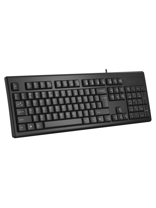 Клавиатура проводная A4TECH KR-83, USB, 104 кнопки, черная, 533406