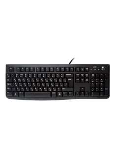 Клавиатура проводная LOGITECH K120, USB, 104 клавиши, черная