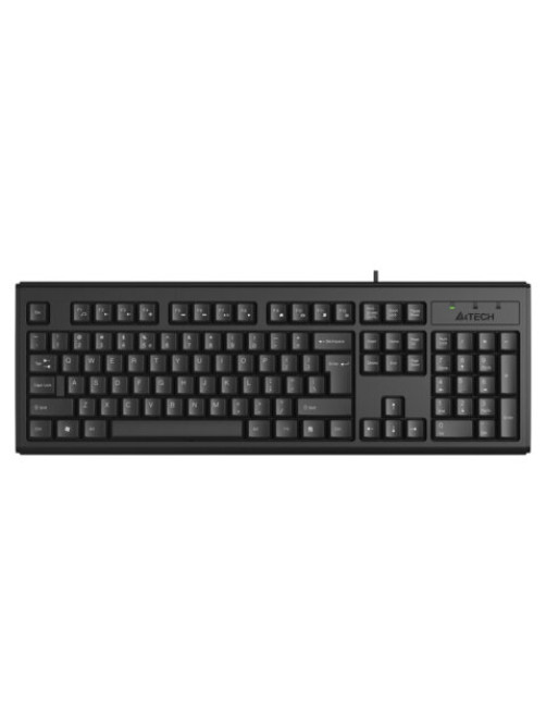 Клавиатура проводная A4TECH KR-83, USB, 104 кнопки, черная, 533406