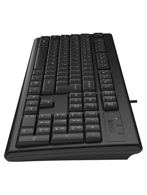 Клавиатура проводная A4TECH KR-83, USB, 104 кнопки, черная, 533406