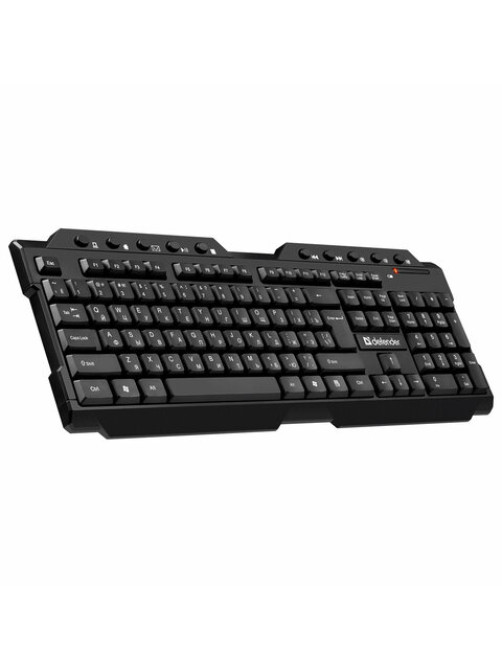 Клавиатура беспроводная DEFENDER Element HB-195 RU, USB, 114 клавиш, черная, 45195