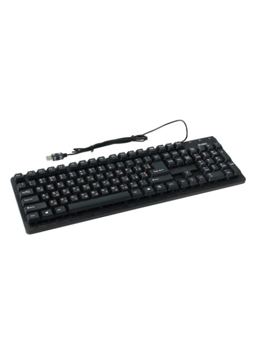 Клавиатура проводная SVEN Standard 301, USB, 104 клавиши, чёрная, SV-03100301UB