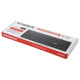 Клавиатура проводная SONNEN KB-8280, USB, 104 плоские клавиши, черная, 513510