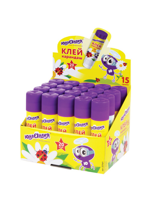 Клей-карандаш ЮНЛАНДИЯ 