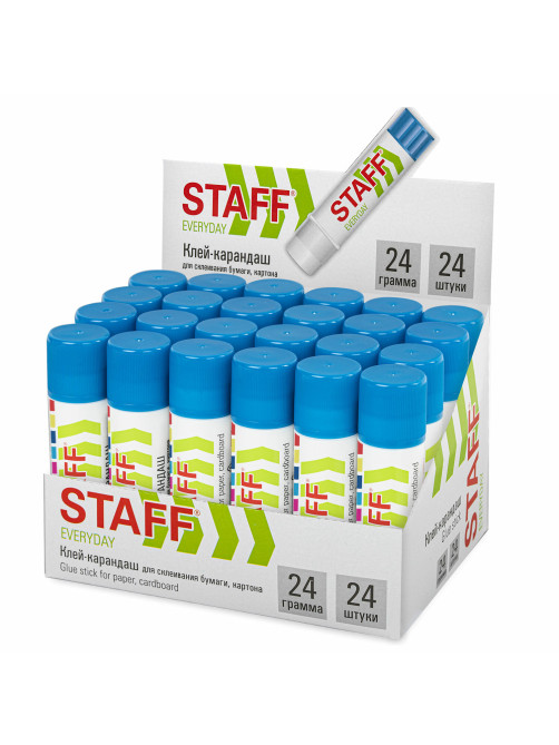 Клей-карандаш STAFF 