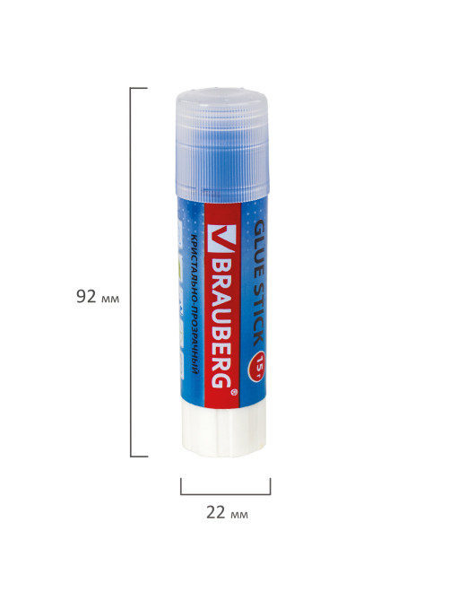 Клей-карандаш BRAUBERG 