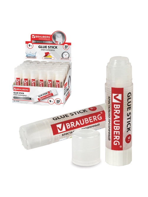 Клей-карандаш BRAUBERG 