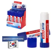 Клей-карандаш BRAUBERG SUPER, 21 г, ЮЖНАЯ КОРЕЯ, 229542