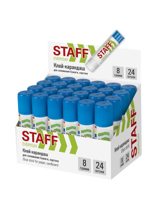 Клей-карандаш STAFF 