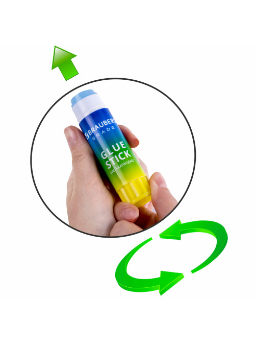 Клей-карандаш 21 г, ВЫГОДНАЯ УПАКОВКА, BRAUBERG 