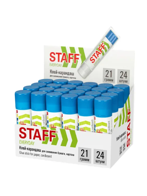 Клей-карандаш STAFF 