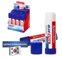 Клей-карандаш BRAUBERG SUPER, 36 г, ЮЖНАЯ КОРЕЯ, 229543