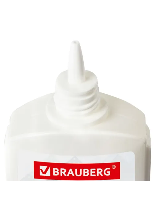 Клей ПВА BRAUBERG (бумага, картон, дерево), 125 г, 222925