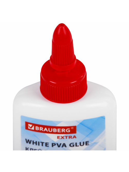 Клей ПВА УСИЛЕННЫЙ BRAUBERG Extra (бумага, фотографии, картон, дерево), 85 г, 271939