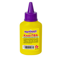 Клей ПВА ЮНЛАНДИЯ (бумага, картон, дерево), 45 г, 227379
