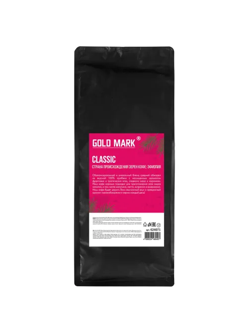 Кофе в зернах GOLD MARK 