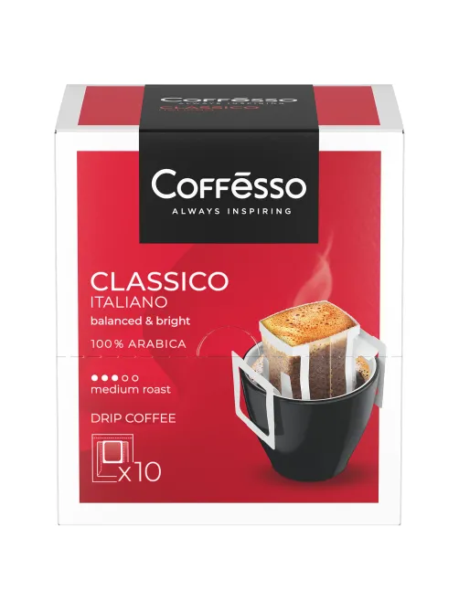 Кофе в дрип-пакетах COFFESSO 
