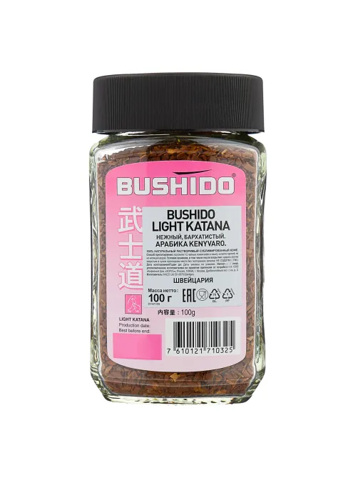 Кофе растворимый BUSHIDO 