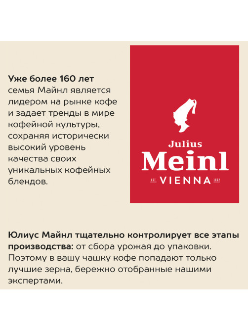 Кофе молотый JULIUS MEINL 