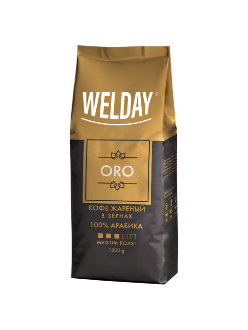 Кофе в зернах WELDAY (ВЭЛДЭЙ) 