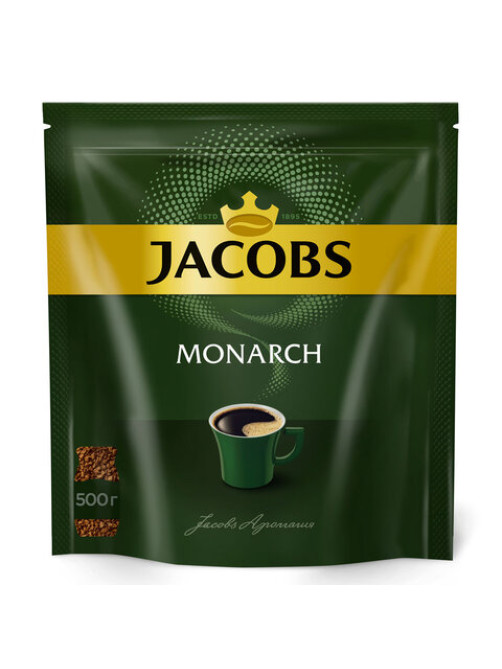 Кофе растворимый MONARCH Original, сублимированный, 500 г, мягкая упаковка, 8052130