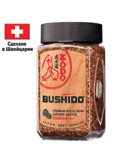 Кофе молотый в растворимом BUSHIDO 
