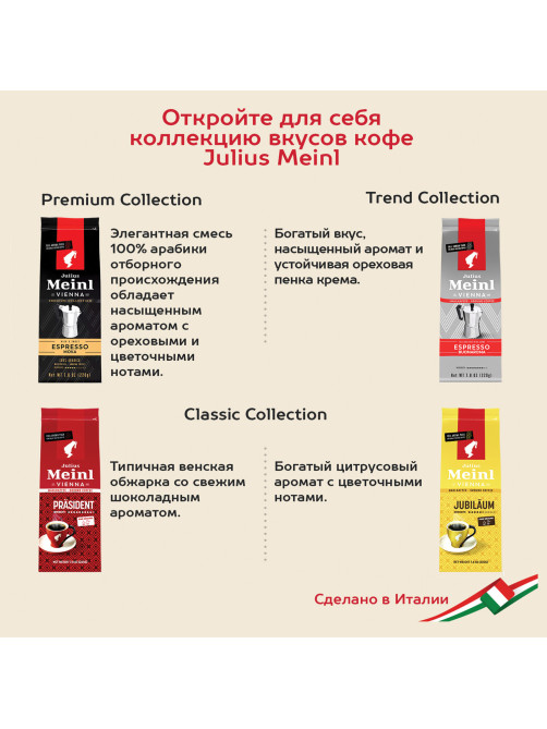Кофе молотый JULIUS MEINL 