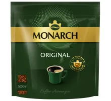 Кофе растворимый MONARCH Original, сублимированный, 500 г, мягкая упаковка, 8052130