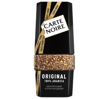 Кофе растворимый CARTE NOIRE 190 г, стеклянная банка, сублимированный, 4251985