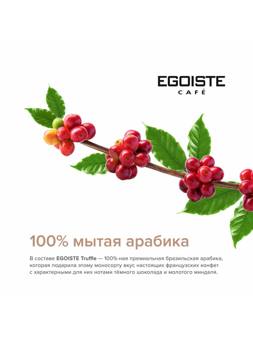 Кофе в зернах EGOISTE 