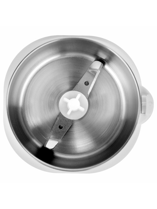 Кофемолка CENTEK CT-1365, мощность 250 Вт, вместимость 70 г, пластик, белая, CT-1365 White