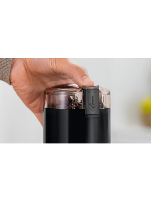 Кофемолка BOSCH TSM6A013B/MKM6003, мощность 180 Вт, вместимость 75 г, пластик, черная