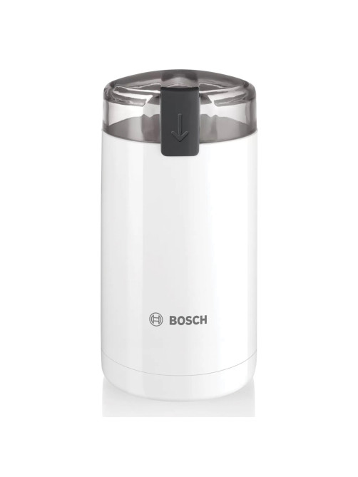 Кофемолка BOSCH TSM6A011W/MKM6000, мощность 180 Вт, вместимость 75 г, пластик, белая