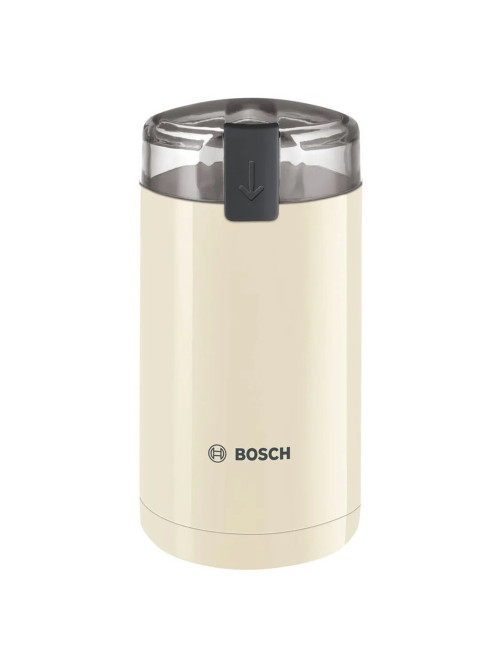 Кофемолка BOSCH TSM6A017C, мощность 180 Вт, вместимость 75 г, пластик, бежевая