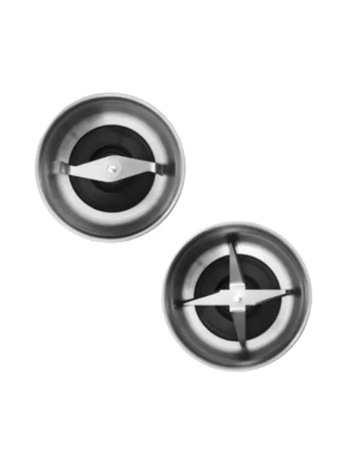 Кофемолка KITFORT КТ-1329, 200 Вт, вместимость 70 г, металл, серебристая