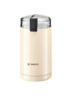 Кофемолка BOSCH TSM6A017C, мощность 180 Вт, вместимость 75 г, пластик, бежевая
