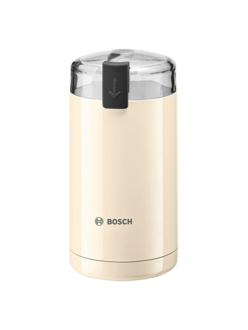 Кофемолка BOSCH TSM6A017C, мощность 180 Вт, вместимость 75 г, пластик, бежевая