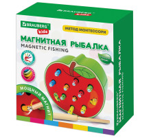 Сортер-рыбалка магнитный деревянный развивающий 