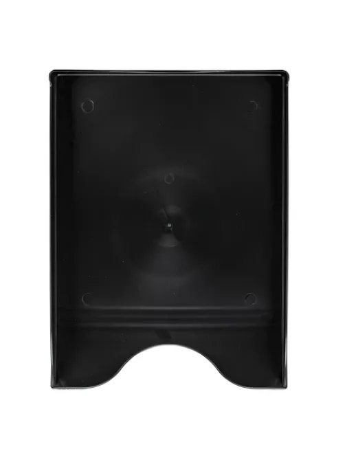 Лоток горизонтальный для бумаг BRAUBERG STYLE, 345х255х65 мм, черный, 238105