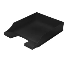 Лоток горизонтальный для бумаг BRAUBERG-CONTRACT, А4 (340х254х66,5 мм), черный, 230879