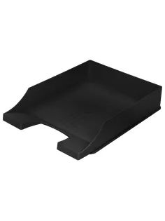 Лоток горизонтальный для бумаг BRAUBERG-CONTRACT, А4 (340х254х66,5 мм), черный, 230879
