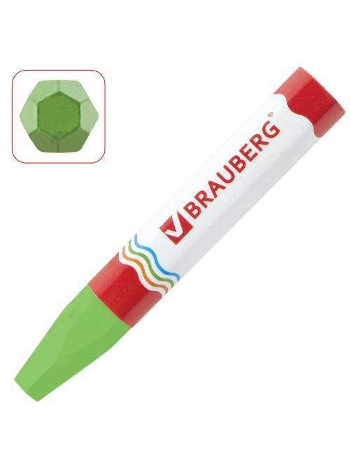 Восковые мелки утолщенные BRAUBERG 