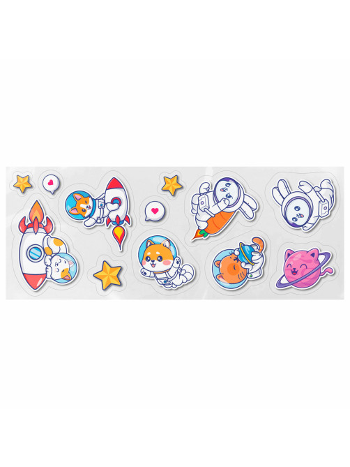 Восковые мелки фигурные BRAUBERG KIDS 