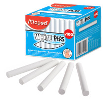 Мел белый MAPED (Франция) 