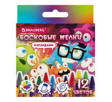 Восковые мелки BRAUBERG 