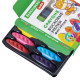 Восковые мелки фигурные BRAUBERG KIDS 