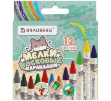 Восковые мелки BRAUBERG 